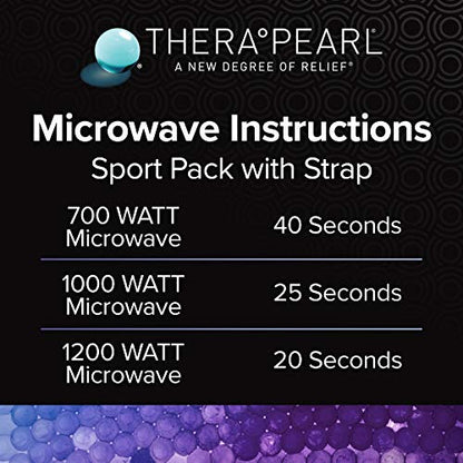 TheraPearl-14070 Color Changing Reusable Hot Cold Pack with Strap, Sports Size Ice Pack with Gel Beads, 11" x 4.5" - size: 11" x 4.5", style: New Version