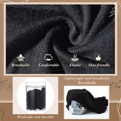 Syhood Slip on Pre Tied Head Scarves for Women - color: Basic Colors