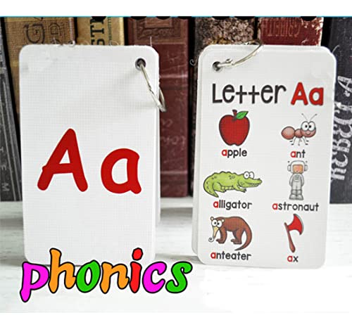 26PCS/Set ABC English Alphabet 26 Letters Child Flash Cards Baby Learning Toys Kids Gift Pre-Kindergarten