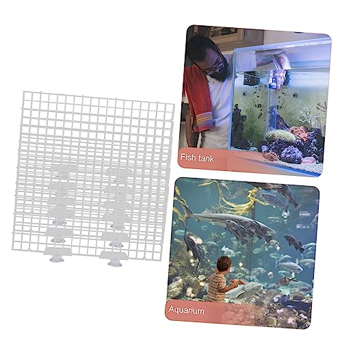 KESYOO 1 Set Aquarium Divider Isolation Board Fish Tank Supply with Suction Cups for Breeding Separating Aggressive Fish