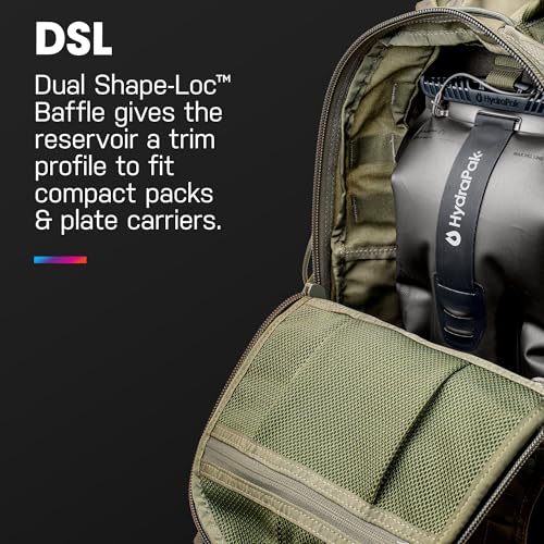 Hydrapak Force Ultra-Durable Water Bladder/Reservoir for Hydration Backpacks, 2L or 3L, Insulated Tube, Safe & Reliable - style: *NEW* 3L DSL