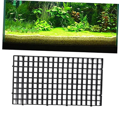 BESPORTBLE 2pcs Fish Segregation Board for Aquariums Black Isolation Net for Breeding and Separation Construction Easy Attachment Clamps