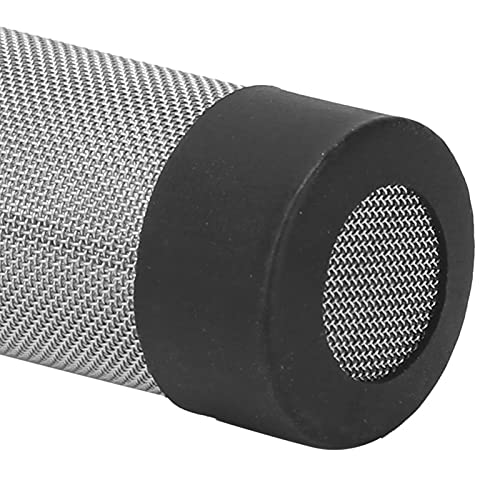 Pongnas Stainless Steel Aquarium Inlet Cover with Fine Protective Mesh for Fish & Shrimp Tanks 18mm Inner Diameter - size: Inner diameter 18mm