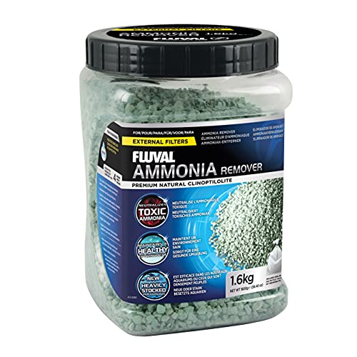 Fluval Ammonia Remover, Chemical Filter Media for Freshwater Aquariums, 56.4 oz. - size: 56.4 oz