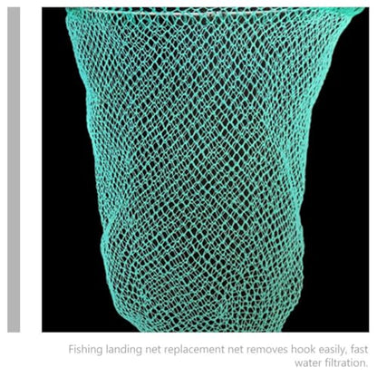 Beaupretty Fishing Landing Net Replacement Head Nylon Fish Land Net Large Mesh 35mm for Outdoor Freshwater and Saltwater Fishing