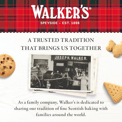 Walker’s 2025 Advent Calendar with Shortbread Cookies from Scotland - 24 Count (10.4 oz) - Limited Edition Cookie Box with Christmas Cookies in Various Shapes and Flavors - size: Pack of 1