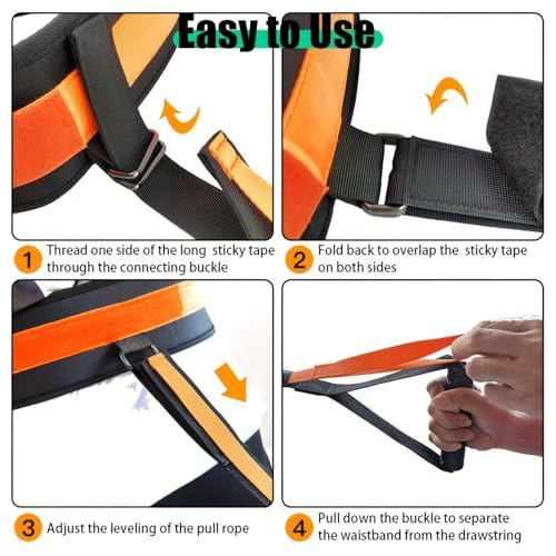 Speed Training Equipment Overload Running Resistance Harness and Agility Equipment for Youth and Adult Set Resistance Band