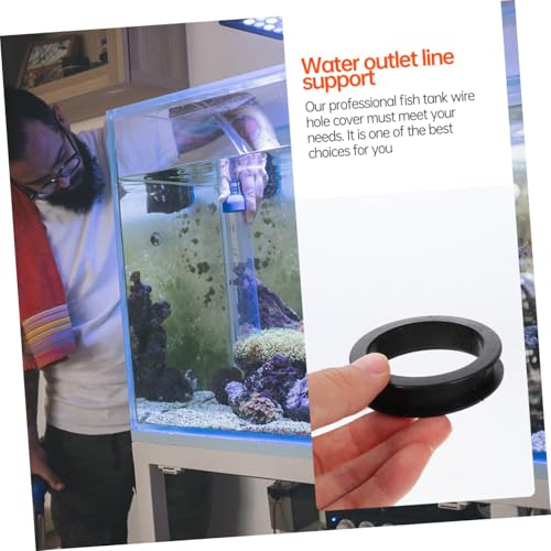 20pcs Aquarium Wire Cable Hole Covers for Fish Tank Base Cabinet Cord Management Wire Organizer for Clean and Tidy Aquariums