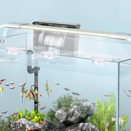 6Pcs Aquarium Lid Clips 5mm Rimless Aquarium Glass Top Clips | Acrylic Clear Tank Lid Support Holder Clips for Rimless Aquariums