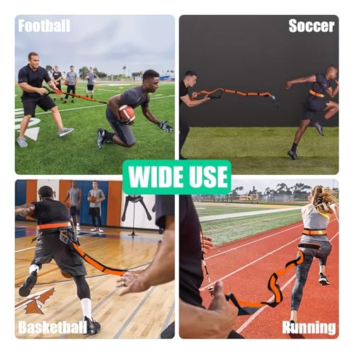 Speed Training Equipment Overload Running Resistance Harness and Agility Equipment for Youth and Adult Set Resistance Band
