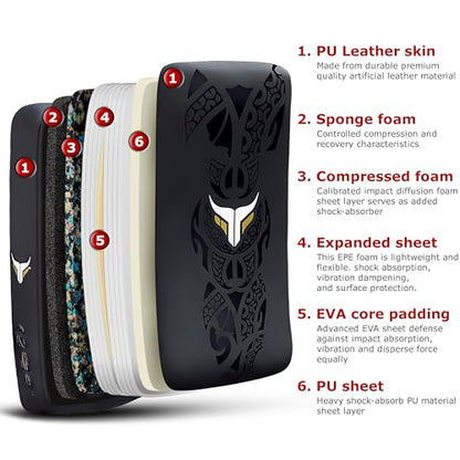 Mytra Fusion Muay Thai Pads Curved Kick pad MMA, Kickboxing, Martial Arts, Karate Punching Thai Pads X 1 Unit Single