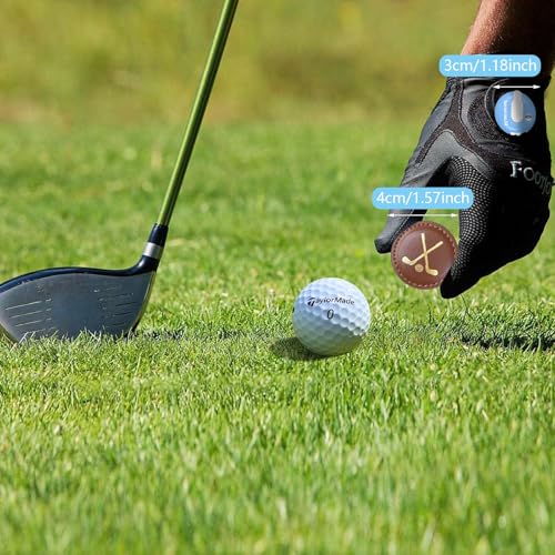 Mini Golf Score Counter with Reset – Easy Attach to Scorekeeper Gloves, Compact Stroke Tracker for Golf Games