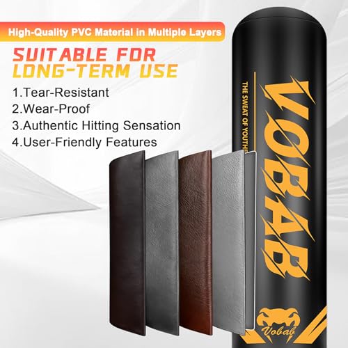 70-Inch Freestanding Boxing Punching Bag with Gloves, Standing Kickboxing Bag for Adults & Teens, No Drill Training for MMA, Muay Thai, Karate & Home Fitness