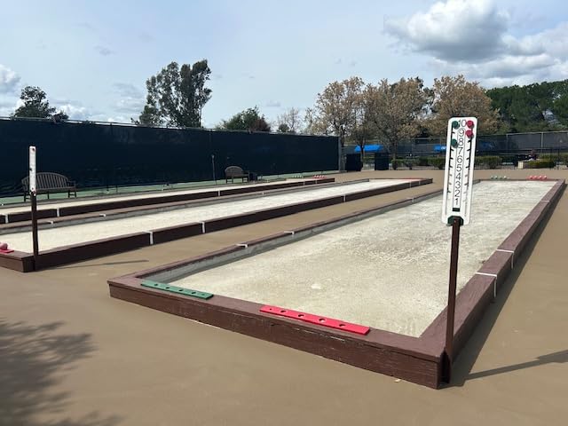 BuyBocceBalls Listing - Scoreboard for Bocce - Green and Yellow Indicators