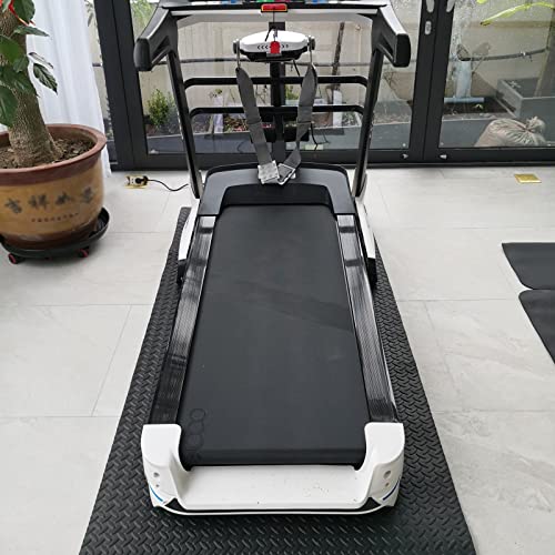 V3VOGUE Treadmill Mat, Exercise Equipment Mats, High Density Floor Protector, Noise Reduction Fitness Mat, Sound Absorbing Mat, Indoor Exercise Waterproof & Carpet Protection - size: 200*100cm