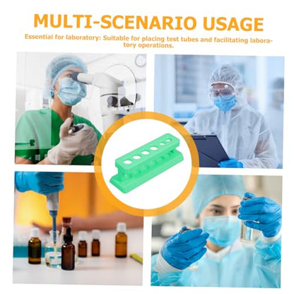 ULTECHNOVO 2pcs Test Tube Holder Rack Test Tube Stand for Laboratory Use Easy to Clean and Maintain Compact Design for Research and Teaching