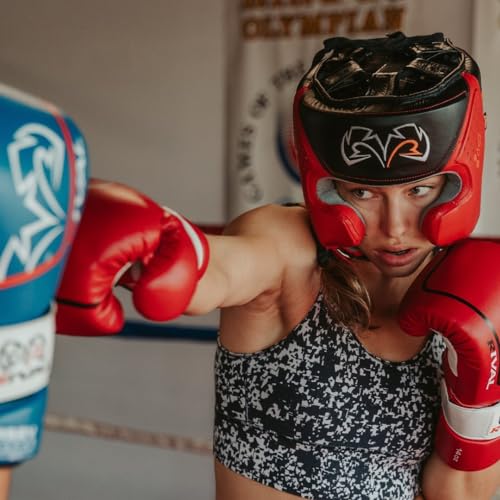 RIVAL Boxing RS2V 2.0 Super Sparring Gloves - Uses a Single Strap, Hook and Loop System Instead of Laces, Soft Inner Lining - size: 18 oz.