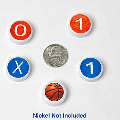 Extra Basketball Magnet Set Basketball Coaches Board