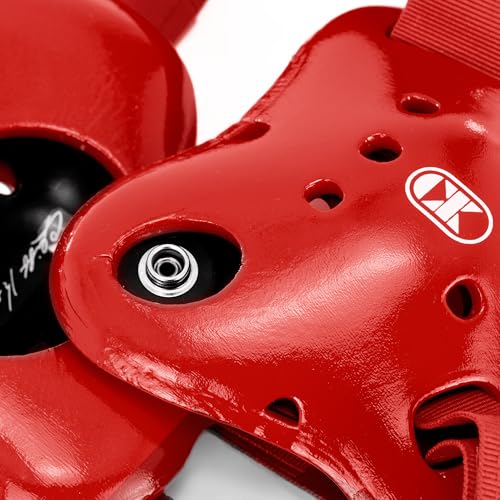 Cliff Keen Fusion Wrestling Headgear - color: Scarlet / Scarlet