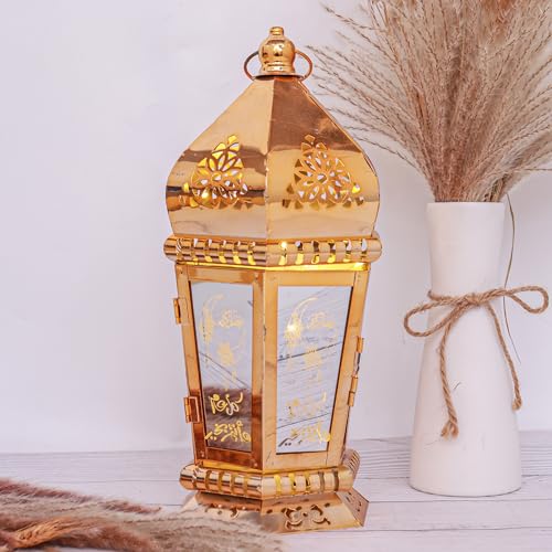 Ramadan Lantern Lights,Ramadan Candle Lantern,Eid Mubarak LED Lamp,Ramadan Hanging Lantern Decorations for Home Style 12 - color: Style 12