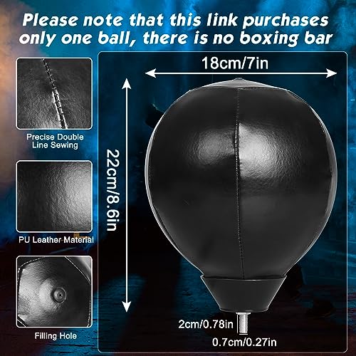 Boxing Speed Bag Reflex Ball Featuring a Universal 8mm Screw and a Replaceable Spare Sandbag for Dynamic and Enduring Training Sessions