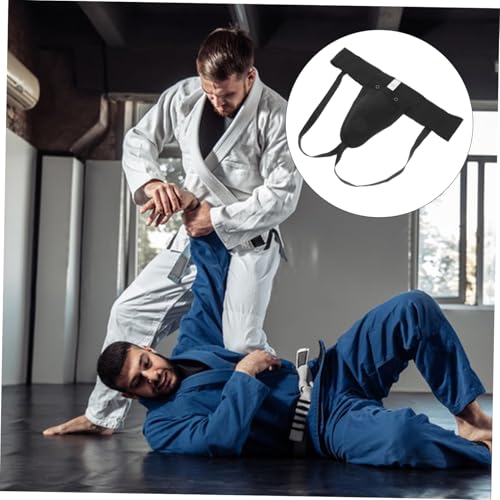 Mipcase Professional Breathable Groin Guard for Men Reusable Crotch Protector with Air-Permeable Material Comfortable Training Accessory for Boxing Taekwondo MMA Kickboxing and Outdoor
