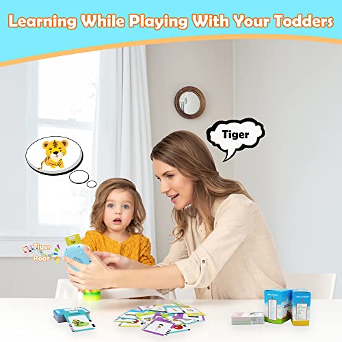 MAYAPHILOS 510 Words Alphabet Talking Flash Cards for 3-8 Years Toddlers, Educational Learning Interactive Toy for Boys Girls Kids Birthday Gifts, Preschool Montessori Speech Therapy Autism Toys Blue - size: 510 Words English (Blue)