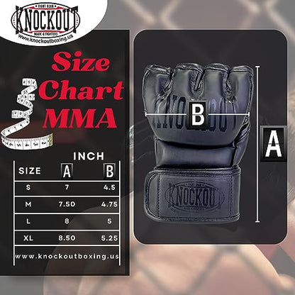Boxing Gloves 2 Pack Best UFC MMA Gloves for Boxing, Grappling, Kickboxing, Kids MMA Gloves with Ultimate Thick Padding Protection for Training & Competition - size: Large