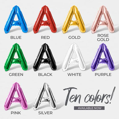 Letter Balloons - EID MUBARAK 16" Inch Alphabet Letters Foil Mylar Balloon Blessed Feast Festival Party Banner (Silver) - color: Silver