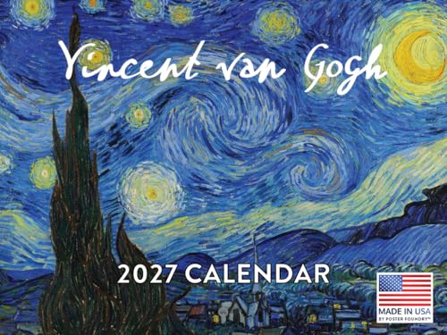 Vincent Van Gogh Calendar 2027 Monthly Wall Calender 12 Month - color: Vincent Van Gogh