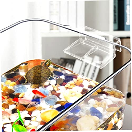 Toddmomy 10pcs Aquarium Cover Frame Support Racks Durable Fish Tank Brackets for Secure Covers Professional Accessories for Fish Tank Setup and Maintenance