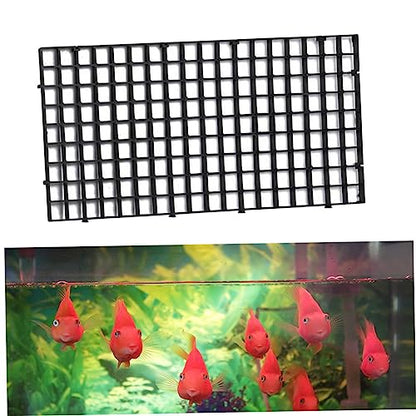 VANZACK 2pcs Aquarium Fry Segregation Net Board Black Fish Divider for Fish Tank Easy Installation Increases Survival Rate
