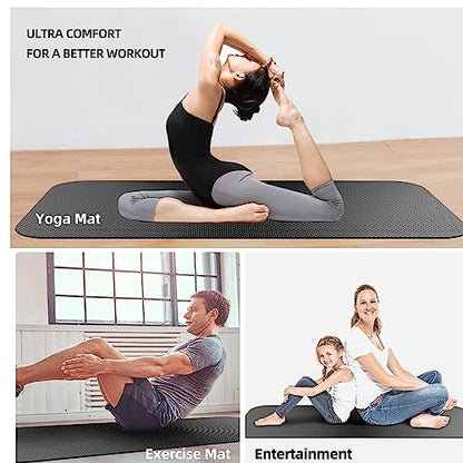 Treadmill Mat,Bike Mat Compatible with Peloton Bike Elliptical Treadmill,Folding Pad Exercise Equipment Under Exercise Trainer Pad for Stationary Indoor Spin - size: 47.3"L x 23.6"W x 0.2"Th