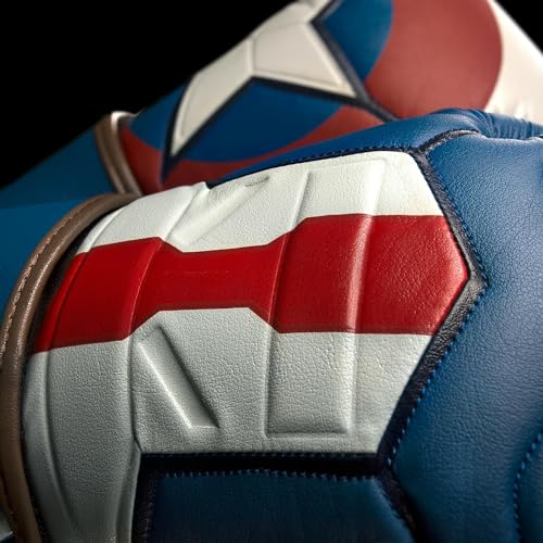 Hayabusa Marvel Hero Elite Boxing Gloves for Men and Women - color: Captain America, size: 12oz