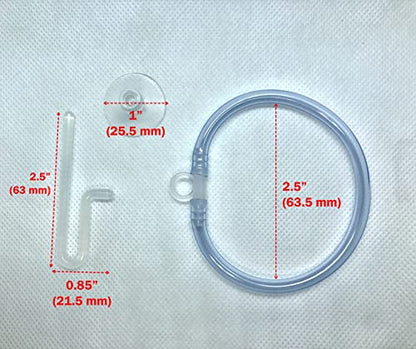 12+ Leaves Water Lettuce (Dwarf) + Invisible Feeding Ring — Live Floating Plant for Aquarium (Pistia stratioes) by Aquarigram - size: Plants + Invisible Feeding Ring (see video)