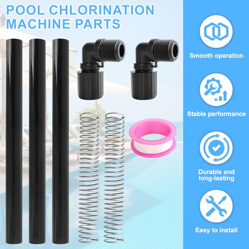 Chlorinator Parts for Rainbow Auto Feeder/Chlorinator Models 320 and 322 Includes R172272 (1/2-inch NPT 90-Degree Tube Connector) R172091 (5/8" OD Tube) R171097 (Tube Support)