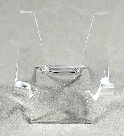 HQRP-Crystal 2-3/8" Acrylic Display Stand Pedestal for Crystal Heart / Slice / Slab and other Stones - size: 2-3/8"