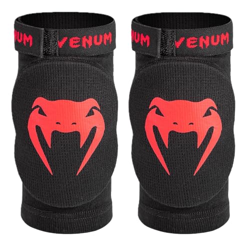 Venum Kontact Elbow Protector - color: Black/Red