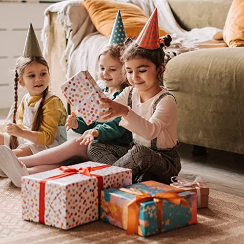 Bonfasvo Gift Boxes 30 Pack 4x4x4 inches Brown Fold Kraft Paper Boxes Bridesmaids Proposal Box Cupcake Boxes Easy Assemble Boxes with Lids for Wedding Birthday Party Christmas - color: 4x4x4 Inch (Brown)-30 Pack