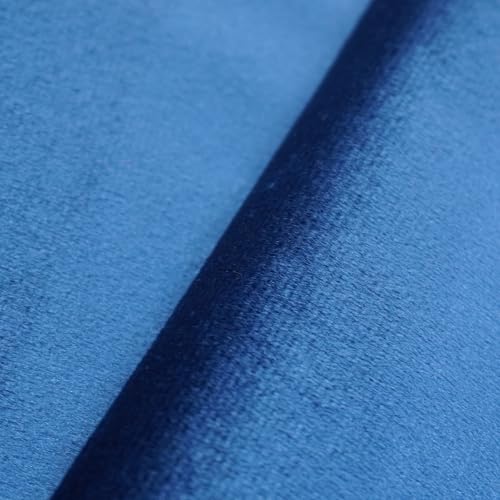 Muslim Travel Prayer Rug, German Velvet Hand-Embroidered Kaaba Mosque, Portable Foldable Islamic Prayer Mat for Travel (Blue) - color: Blue