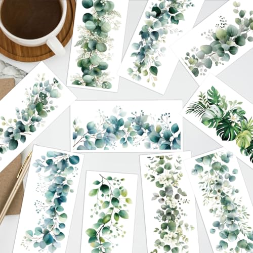arricraft 10 Sheets Olive Leaves Theme UV DTF Cup Wrap for 16OZ Glass, Grassy Clumps Rub on Decals PVC Transfer Stickers for DIY Cups Window Home Printing Decoration 24x11cm/9.4x4.3inch - style: Olive Leaves Theme