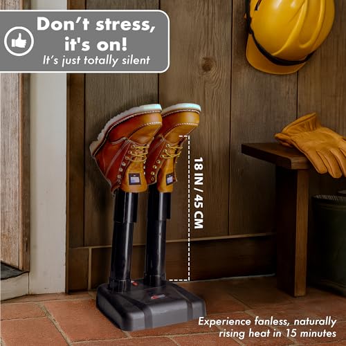 JobSite Boot Dryer and Shoe Stretch Spray Bundle