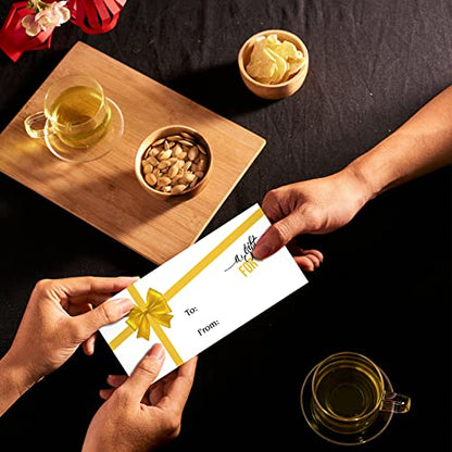 Jetec 150 Pcs Money Envelopes for Cash Gifts Card Envelopes 2.88 x 6.5 Inch Small Kraft Curency Holders for Credit Business Wedding Birthday Party Favor Church Offering Mother's Day Graduation