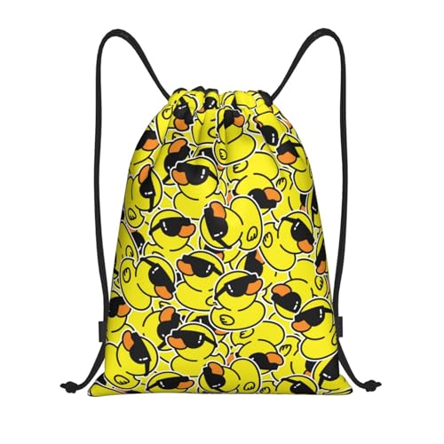 Gianlaima Drawstring Backpack Gym draw string bag For Men Women - color: Black36