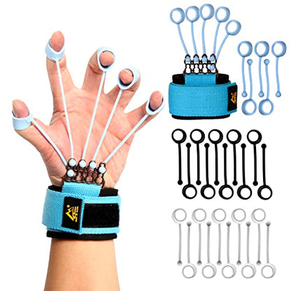 Finger Strengthener & Finger Exerciser, 3 Resistance Levels for Grip Training