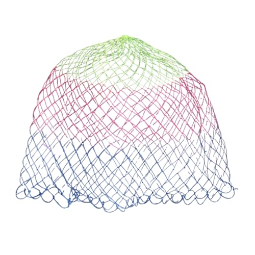 OVERTOYOU Fishing Net Replacement Nettings Rhombus Meshs Hole Depth Folding Nylon Landing Dip Net Freshwaters Saltwater Fishing Tool Fishing Tool
