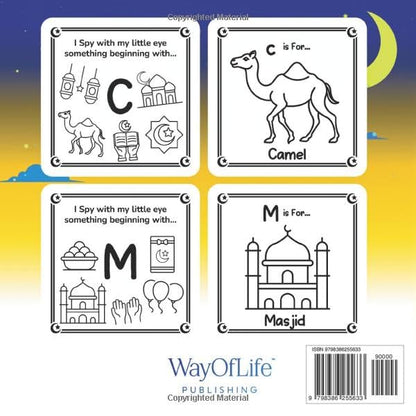 I Spy Ramadan Book For Kids Ages 2-5: Ramadan Activity Book, Educational Alphabet Adventure Picture Book for Muslim Boys and Girls (Ramadan Gifts for Kids)