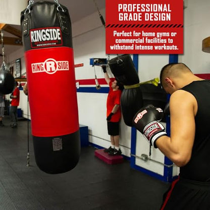 Ringside Soft Filled Boxing MMA Muay Thai Fitness Workout Training Kicking Punching 100, 130, 150 and 200 lb Heavy Bag - size: 130 lb