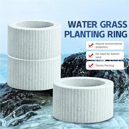 50Pcs Aquatic Plants Fixed Ring Fish Tank Fix Basket Aquarium Accessories Landscape Decoration Water Grass Cup