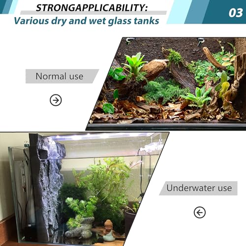 17.7x11.8in Rock Terrarium Background,3D Reptile Tank Background Board,Amphibian Stereo Backdrop Wall,Lizard Snake Gecko Spider Turtle Fish pet silo Background Decorative Panel(Blue) - color: Blue-17.7"*11.8"（1pcs）